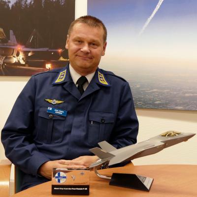 Generalmajor Juha-Pekka Keränen, kommendör för Flygvapnet 