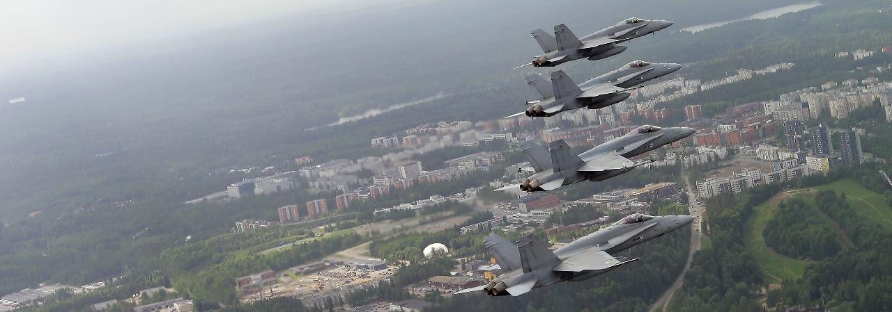 Flygvapnet ansvarar för en kontinuerlig övervakning av vårt luftrum.