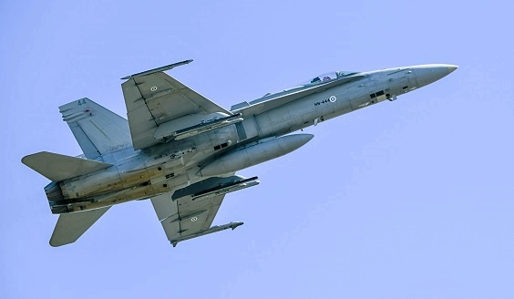 F/A-18 Hornet -hävittäjä