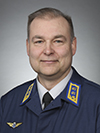 Ilmavoimien komentajana 1. huhtikuuta 2019 aloittava Pasi Jokinen on ylennetty kenraalimajuriksi. Kuva: puolustusvoimat
