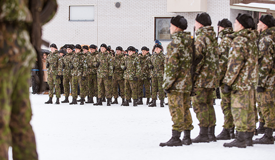 Ilmavoimien saapumiserän 1/20 valatilaisuudet järjestetään viikoilla 6 ja 7. Kuv: Eemeli Kiukkonen / puolustusvoimat