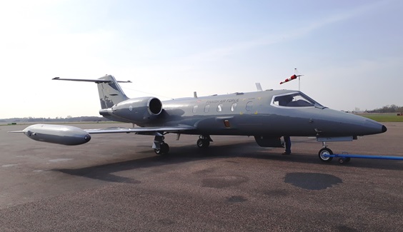 Ilmavoimien modernisoitu Learjet 35 A/S -suihkukone