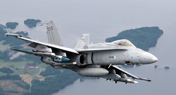 FINAF F/A-18C Hornet