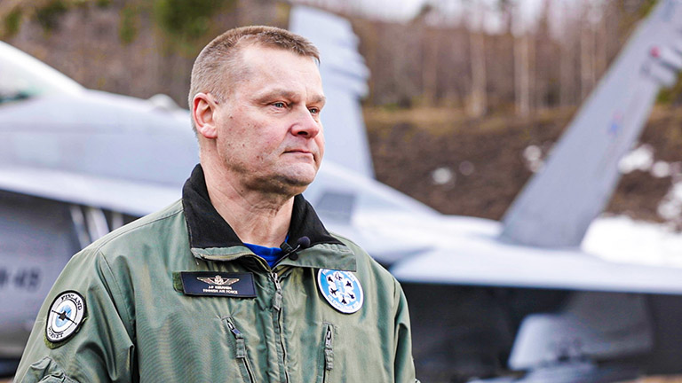 Prikaatikenraali Juha-Pekka Keränen.