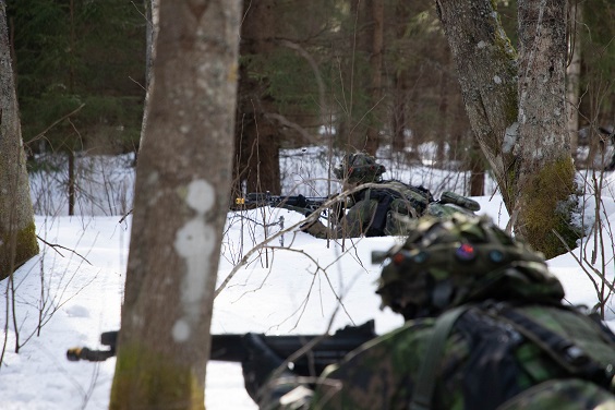 Karjalan lennoston Suojausyksikön suojausharjoitus 24.‒26.3.2026