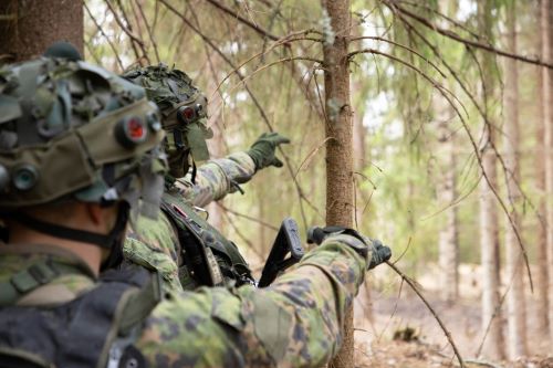 Karjalan lennoston Suojausyksikön suojausharjoitus 20.‒24.4.2026