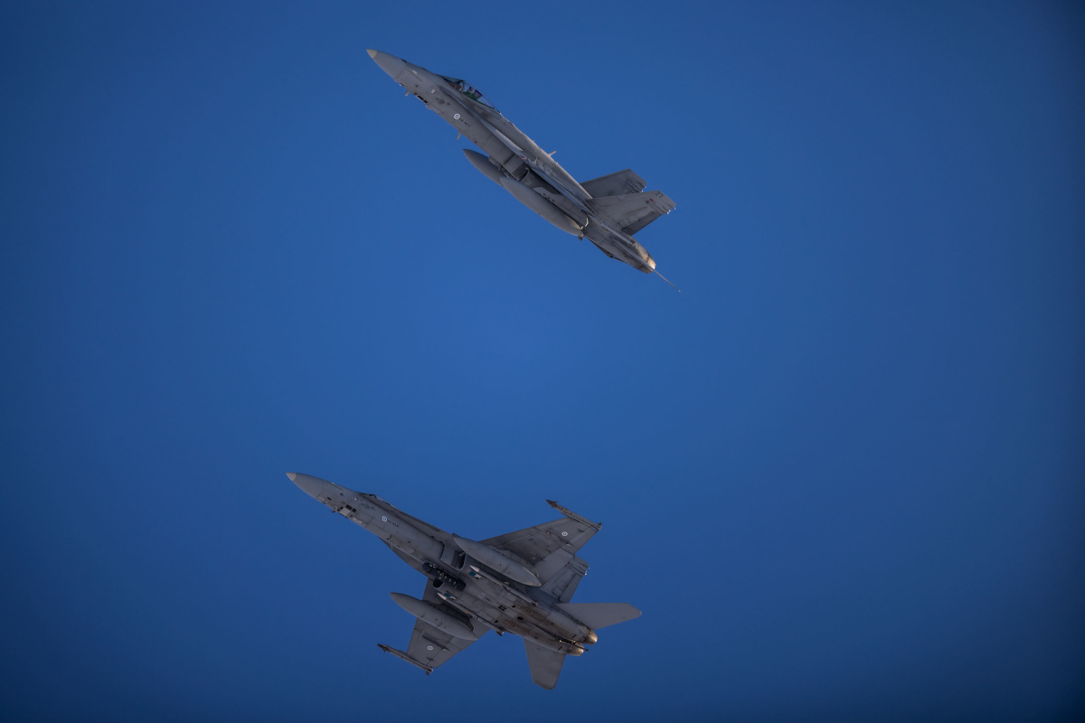 Ilmapuolustuksen tehostettu valmius näkyy ja kuuluu Kaakkois-Suomessa