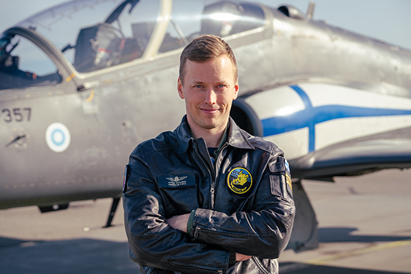 Kapteeni Petteri Wahlgren.