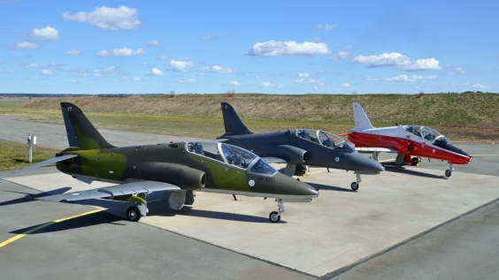 Hawk Mk51, Mk51A och Mk66 i år 2011.